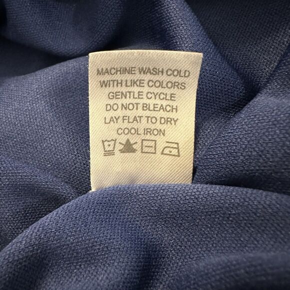 Charming Charlie Floral Applique Crushed Velvet Cami Tank Top Blue Womens Large - Picture 10 of 14